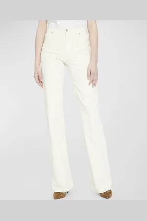 VERONICA BEARD Crosbie Wide-Leg Patch Pocket Corduroy Jeans