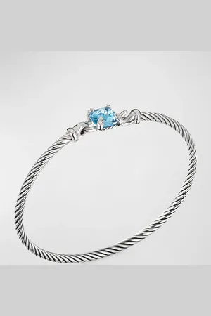 David Yurman Chatelaine Pave Prong Bracelet with Stone