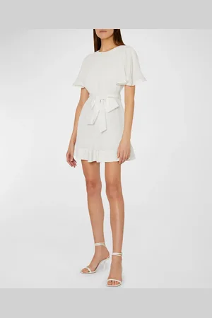 Milly Lumi Pleated Mini Dress