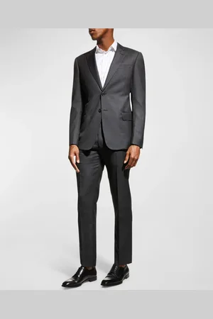 Emporio Armani Super 130s Wool Two-Piece Classic Fit Suit