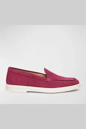 santoni Yaltamoc Suede Slip-On Loafers
