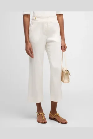 VERONICA BEARD Aubrie Linen Pants