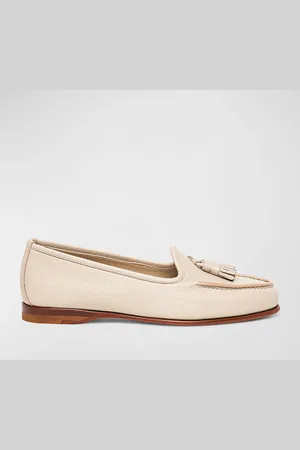 santoni Andrea Calfskin Tassel Loafers