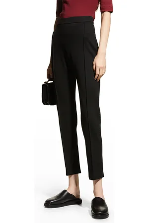 ROSETTA GETTY Slim-Leg Crop Pull-On Pants
