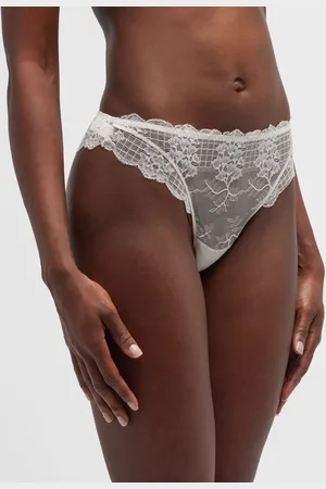 Simone Pérèle Reve Scalloped Lace Tanga