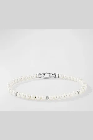 David Yurman 4mm Bijoux Spiritual Beads Bracelet with Silver