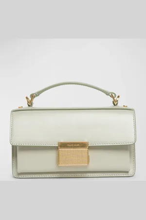 Golden Goose Venezia Small Flap Leather Crossbody Bag