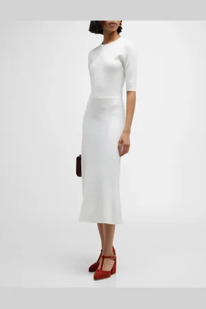 GABRIELA HEARST Seymore Cashmere Blend Midi Dress