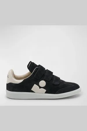 Isabel Marant Beth Mixed Leather Triple-Grip Sneakers