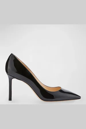 Jimmy Choo Romy Patent Pointed-Toe 85mm Pumps