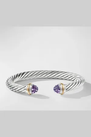 David Yurman 7mm Cable Bracelet in Silver