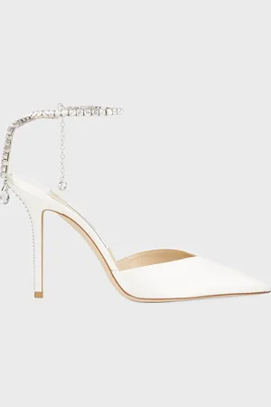Jimmy Choo Saeda Crystal Charm Pumps