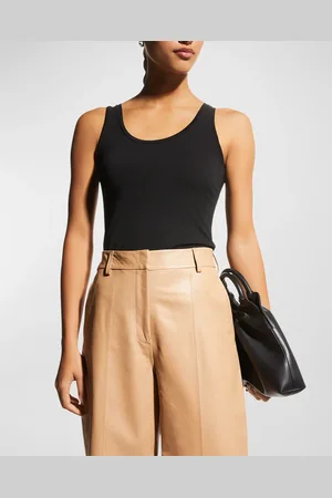 Majestic Soft Touch Scoop-Neck Tank