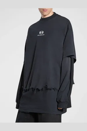 Balenciaga Unity Sports Icon Cropped T-Shirt Large Fit
