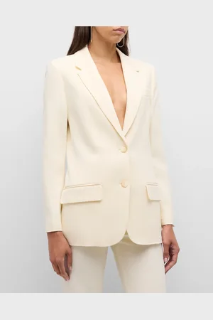 Joseph Jackie Single-Breasted Cady Jacket