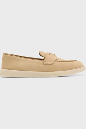 Prada Saint Tropez Suede Loafers