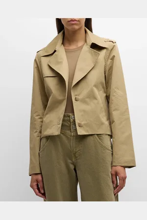 Frame Short Trench Jacket