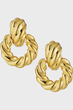 Kenneth Jay Lane Doorknocker Earrings
