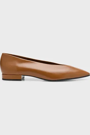 Loro Piana Rebecca Calfskin Ballerina Flats