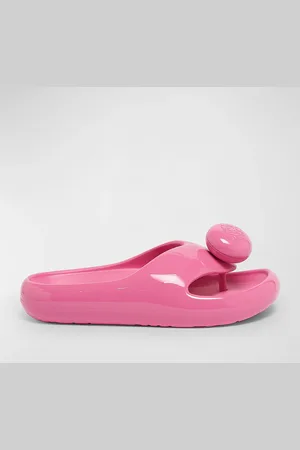 Loewe Pebble Foam Toe-Post Slide Sandals