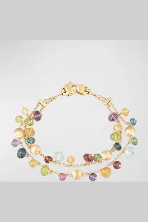 Marco Bicego Africa 18K 2-Strand Mixed Stone Bracelet