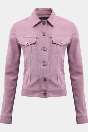 Cout de la Liberte Donna Suede Trucker Jacket