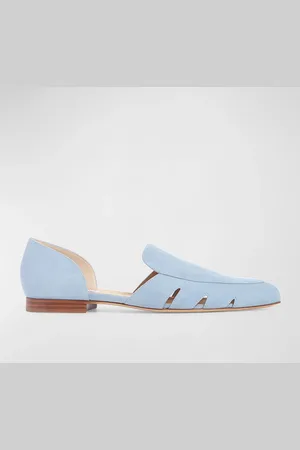 GABRIELA HEARST Rory Suede Ballerina Loafers