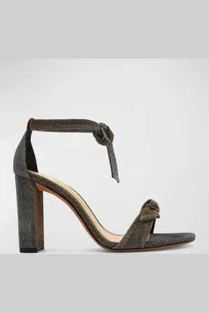 ALEXANDRE BIRMAN Clarita Metallic Ankle-Tie Sandals