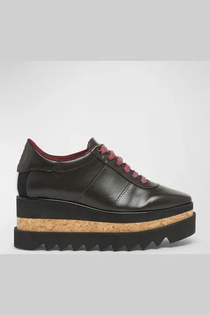 Stella McCartney Sneakelyse Vegan Logo Platform Loafers