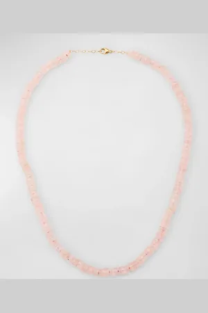 JIA JIA Rose Quartz Fancy Cut Necklace