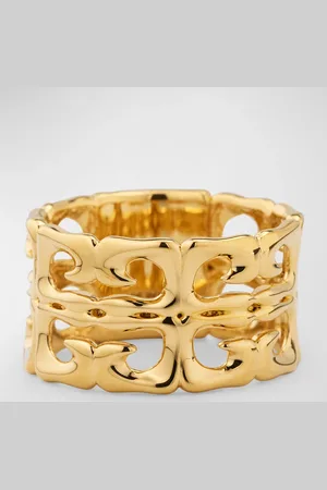 Givenchy 4G Liquid Golden Statement Ring