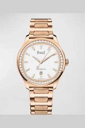 PIAGET Polo 36mm 18K Diamond Bracelet Watch