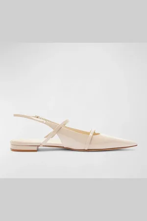 ALEXANDRE BIRMAN Tita Patent Slingback Ballerina Flats