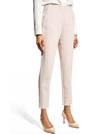 Giorgio Armani Cady Slim-Leg Ankle Trousers