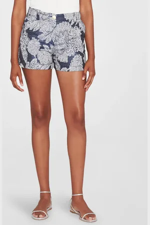 Giorgio Armani Paisley High-Rise Shorts