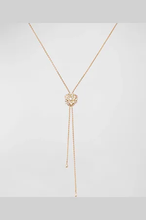 PIAGET Rose 18K Lariat Diamond Necklace