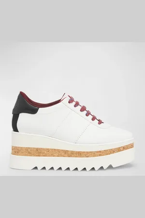 Stella McCartney Sneakelyse Vegan Logo Platform Loafers
