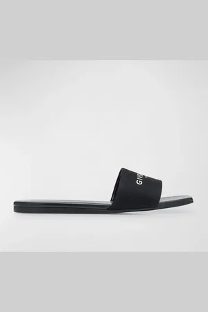 Givenchy 4G Logo Flat Slide Sandals