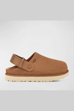UGG Goldenstar Suede Slingback Clogs
