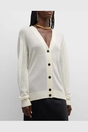Jil Sander V-Neck Wool Cardigan