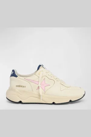 Golden Goose Running Sole Colorblock Leather Trainer Sneakers