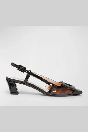 Roger Vivier Belle Vivier Tortoiseshell Slingback Pumps