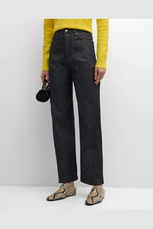 Totême Long Twisted Seam Denim Pants