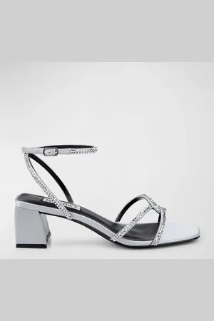 Badgley Mischka Brisa Strass Ankle-Strap Sandals