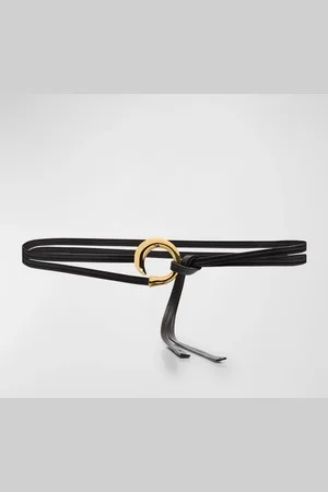 Bottega Veneta Cintura Leather Wrap Belt