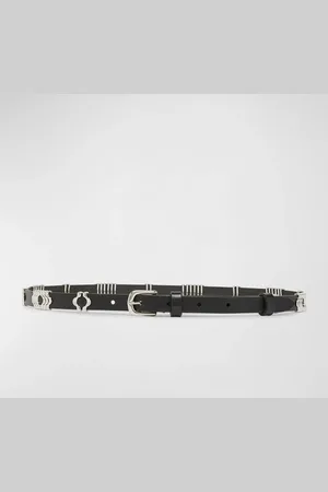 Isabel Marant Odena Leather Skinny Belt