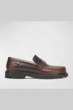 Loewe Blaze Leather Penny Loafers