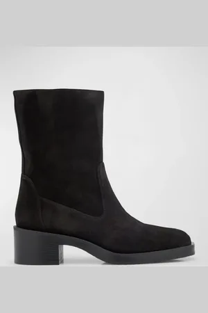 Stuart Weitzman Kaia Suede Ankle Boots