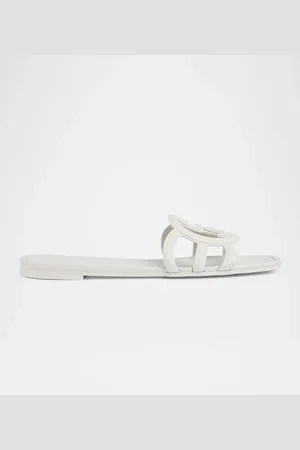 Gucci Palma GG Rubber Flat Slide Sandals