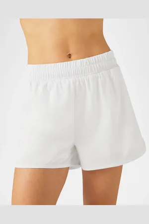Beyond Yoga Stretch Woven In Stride Lined Shorts